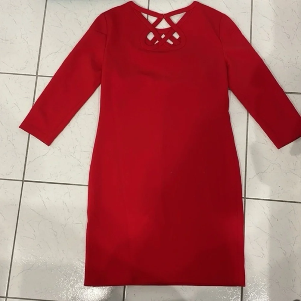 DIANE VON FURSTANBURG DVF Poppy Red Carmen Cutout Mini - Picture 12 of 12